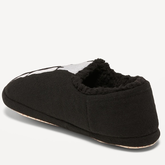 🆕 Old Navy Kids Gender-Neutral Skeleton Graphic Slippers 1/2 Y Youth 1 / 2 Kids - Picture 3 of 12